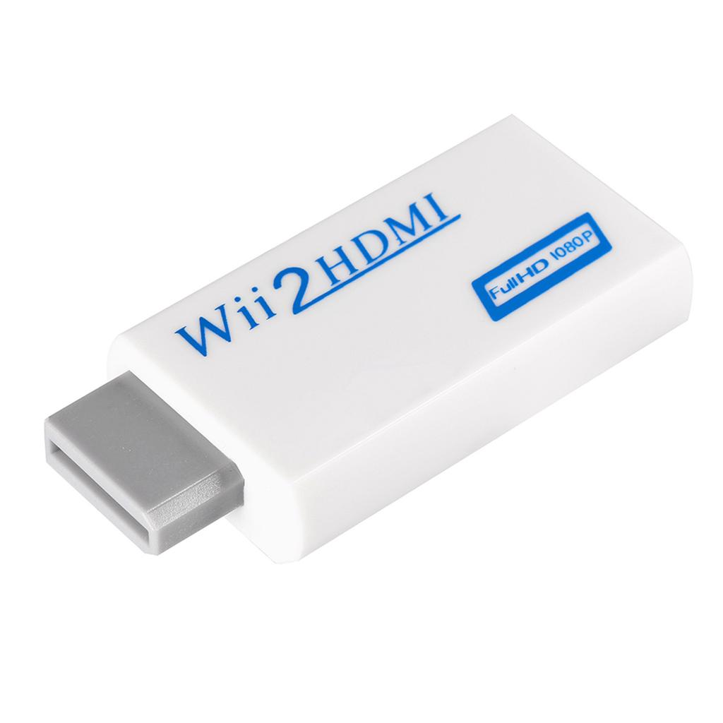 For Wii To HDMI 720P1080P Upscaling Converter Adapter 3.5mm O Video Output