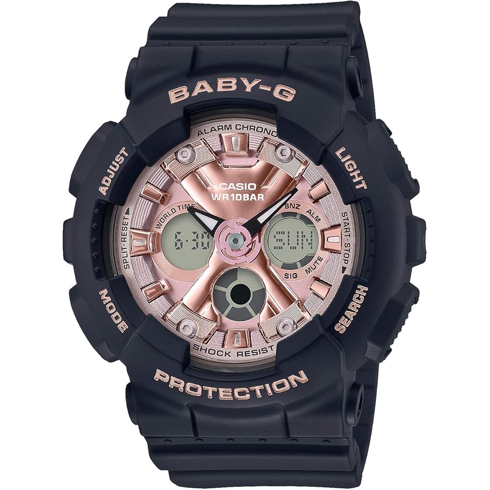 Casio Baby-G BA-130-1A4JF Women s Watch Black Analog Digital Waterproof