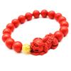 Červený náramek štěstí a štěstí Feng Shui PiXiu