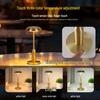 European Style LED Rechargeable Table Lamp - Decorative Night Light for Restaurant & Speakeasy Bars