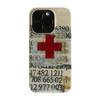 Hot Retro Red Cross Cool Phone Case for iPhone 17 16 15 14 13 12 11 Air Pro Max X XS XR XSMax 7 8 Plus Glossy Film Hard PC Cover