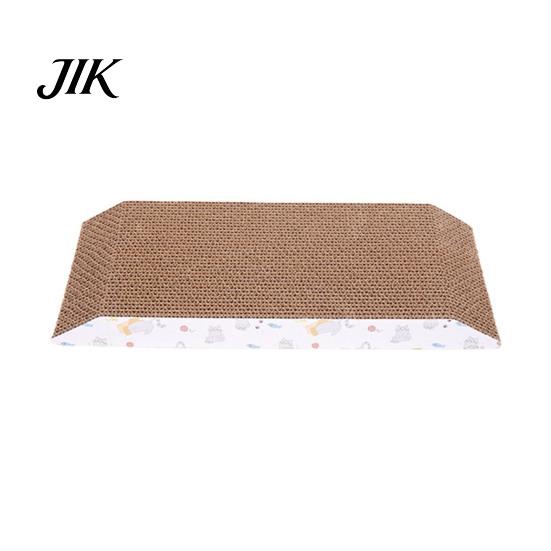 Eco Friendly Cat Scratcher Scratching Post No-Shedding High-Density Corrugated Paper Scratch Toy Wave Shape Design Household Reusable Pad