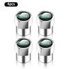 4Pcs Metal Car Wheel Tire Air Valve Caps Stem Covers For Land Rover Range Rover Evoque 3 4 Defender Discovery Freelander BQ8