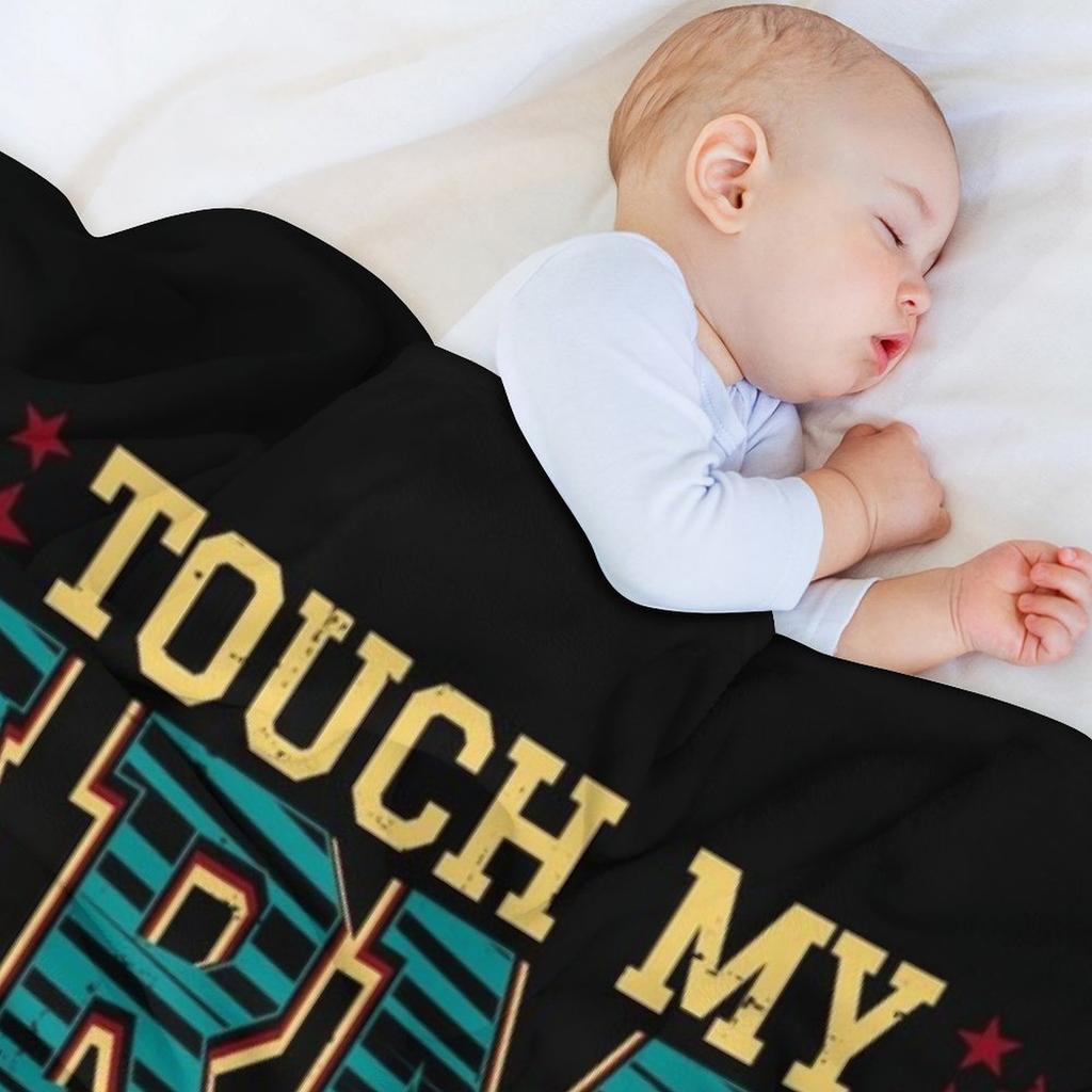 Fass meine Arme an und sag mir, dass ich hübsch bin Muskelmann Produkt Überwurfdecke Zottelig Groß Bett Luxus Designer Decken