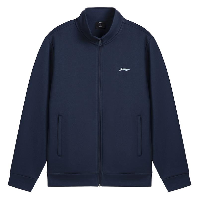 Li Ning Cardigan Versatile Fashion Sports Lifestyle Comfortable Trendy Simple Hoodie Unisex Hoodie AWDVG69-2