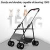 Lightweight Foldable Detachable Dog Stroller Small Medium Outdoor Luxury Stroller Dogs Portable Wheels Designer Pet Trolley