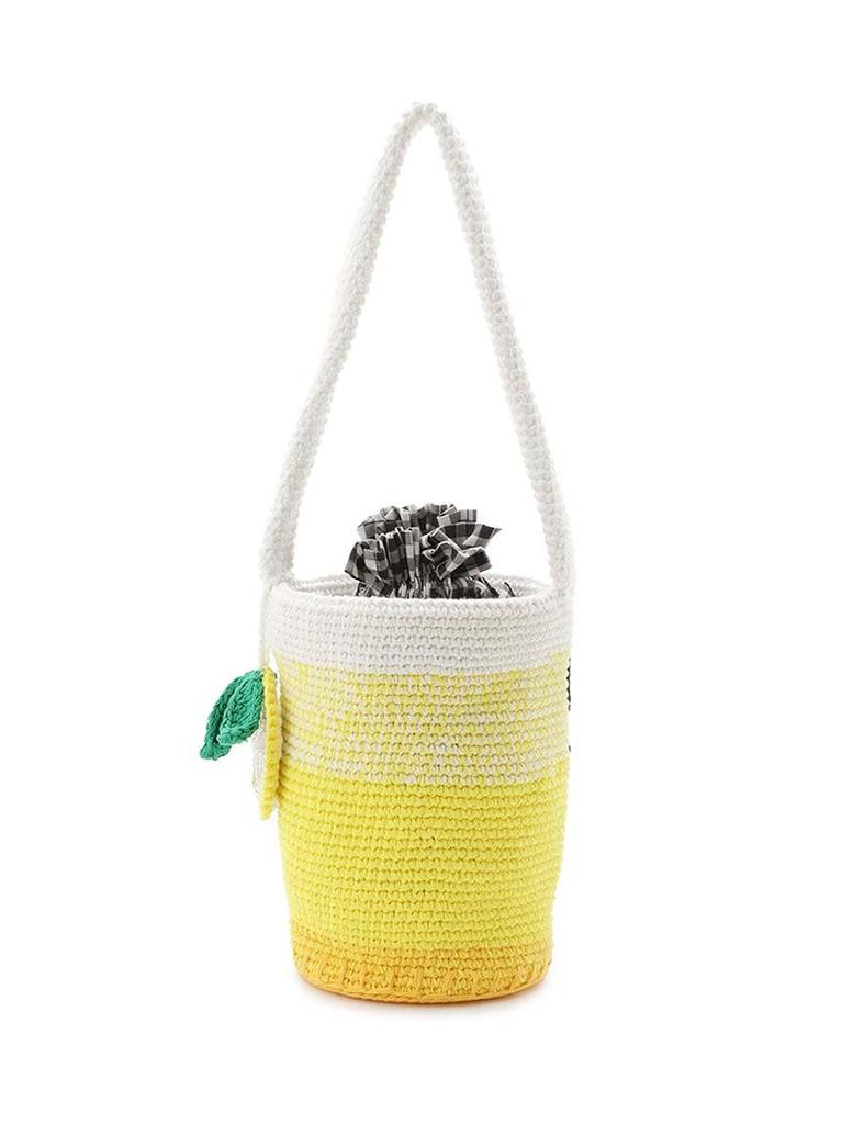 [Styling] KEITA MARUYAMA Lemonade Knit Bag 16WGB254311 Women's YEL Free Size