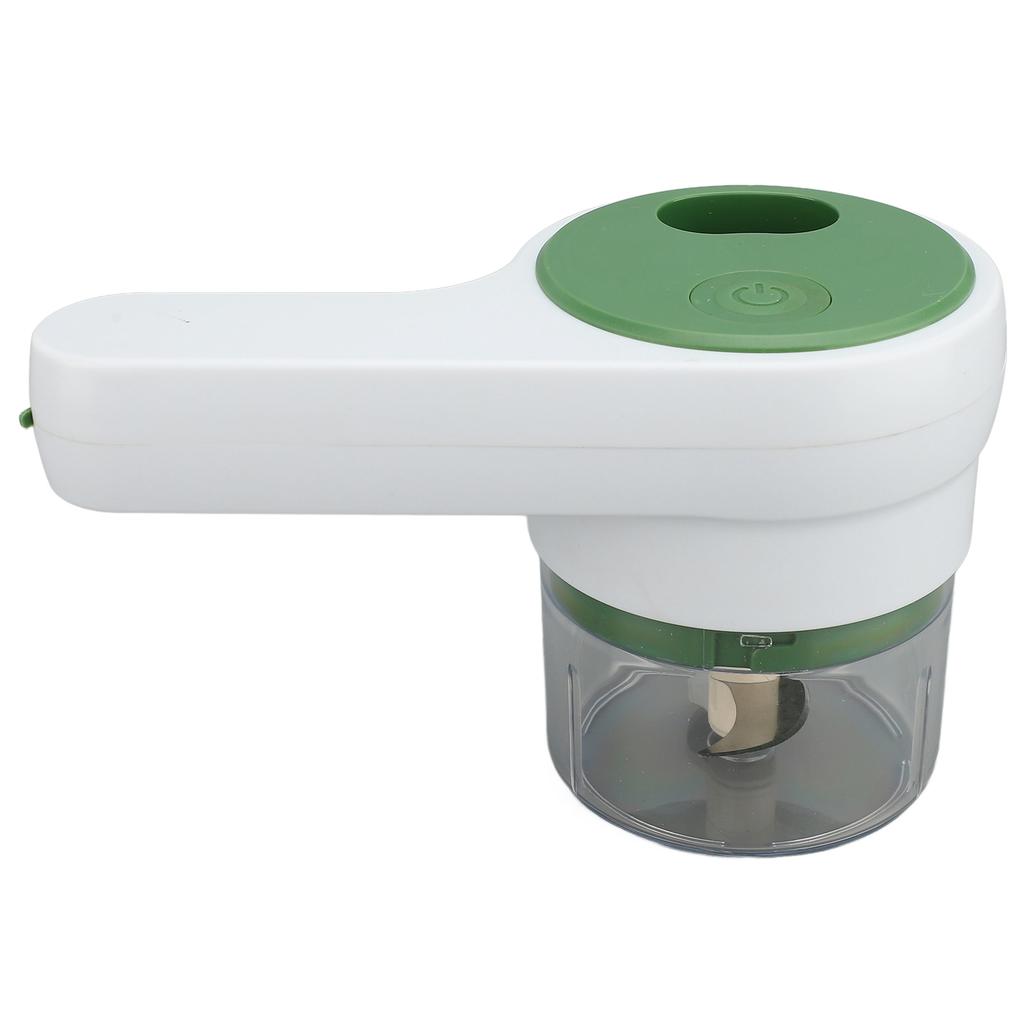 Tocător de usturoi electric 4 în 1, fără fir, reîncărcabil, de mână, procesor de alimente de bucătărie pentru ceapă