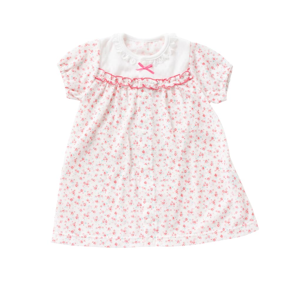 

Джерси Мелкий цветочный Летний Слип для новорожденных Мелкий цветочный Девочковый [Крем Кокос] Весна/Лето Комбинезон, Двусторонний Комбинезон [Промежность белый