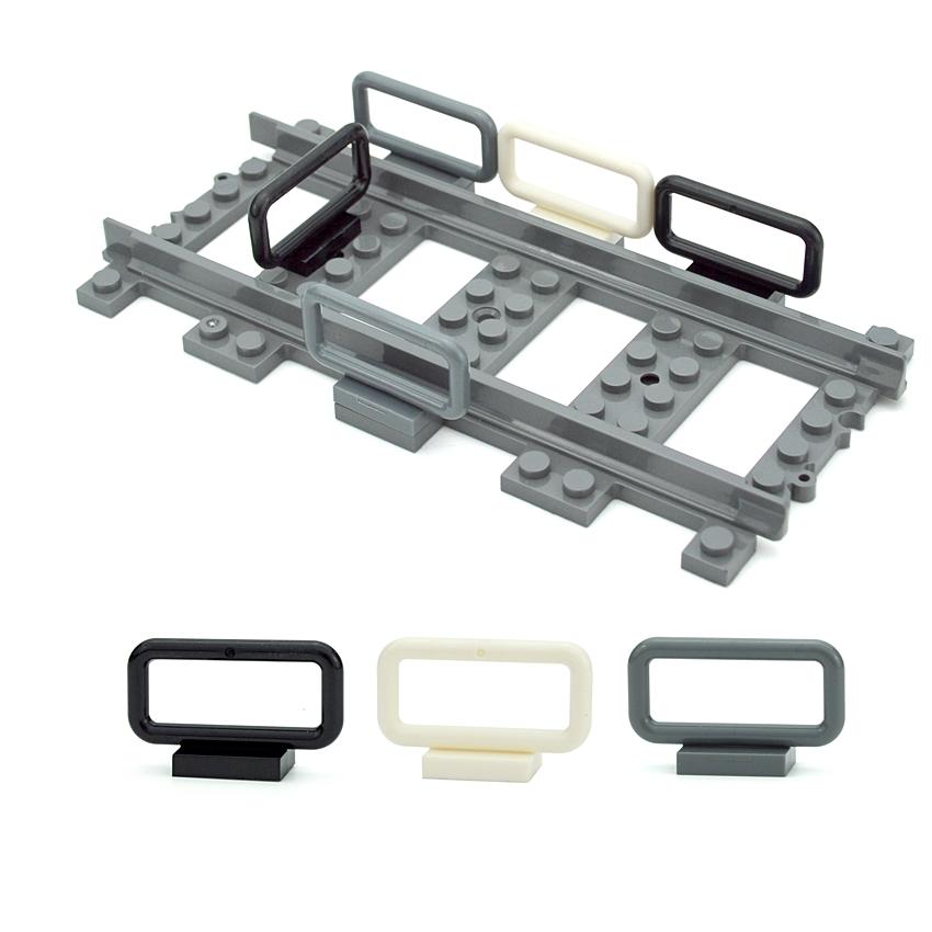 20PCS Building Blocks Technical MOC Parts 1x4x2 fence guardrail panel Assembles Particles Compatible With 6187 DIY Bricks Toys