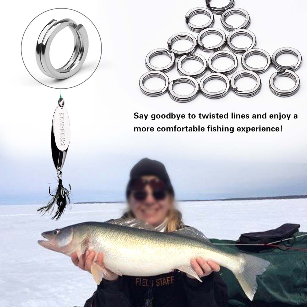Fishing Hook Connection Ring Engineered for Natural Action
