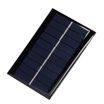 2PCS 1W 5V Solar Panel Module 200MA Mini Polysilicon Solar Panel 100*70MM High Conversion Efficiency Micro Power Solar Cells