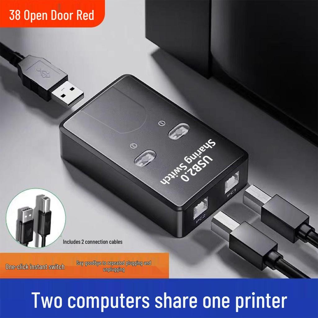 USB Printer Splitter: Dual Machine Sharing Converter Without Network