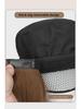 Women's Long Wavy Detachable Hat Wig – Full Head Natural-Look Curly Hair