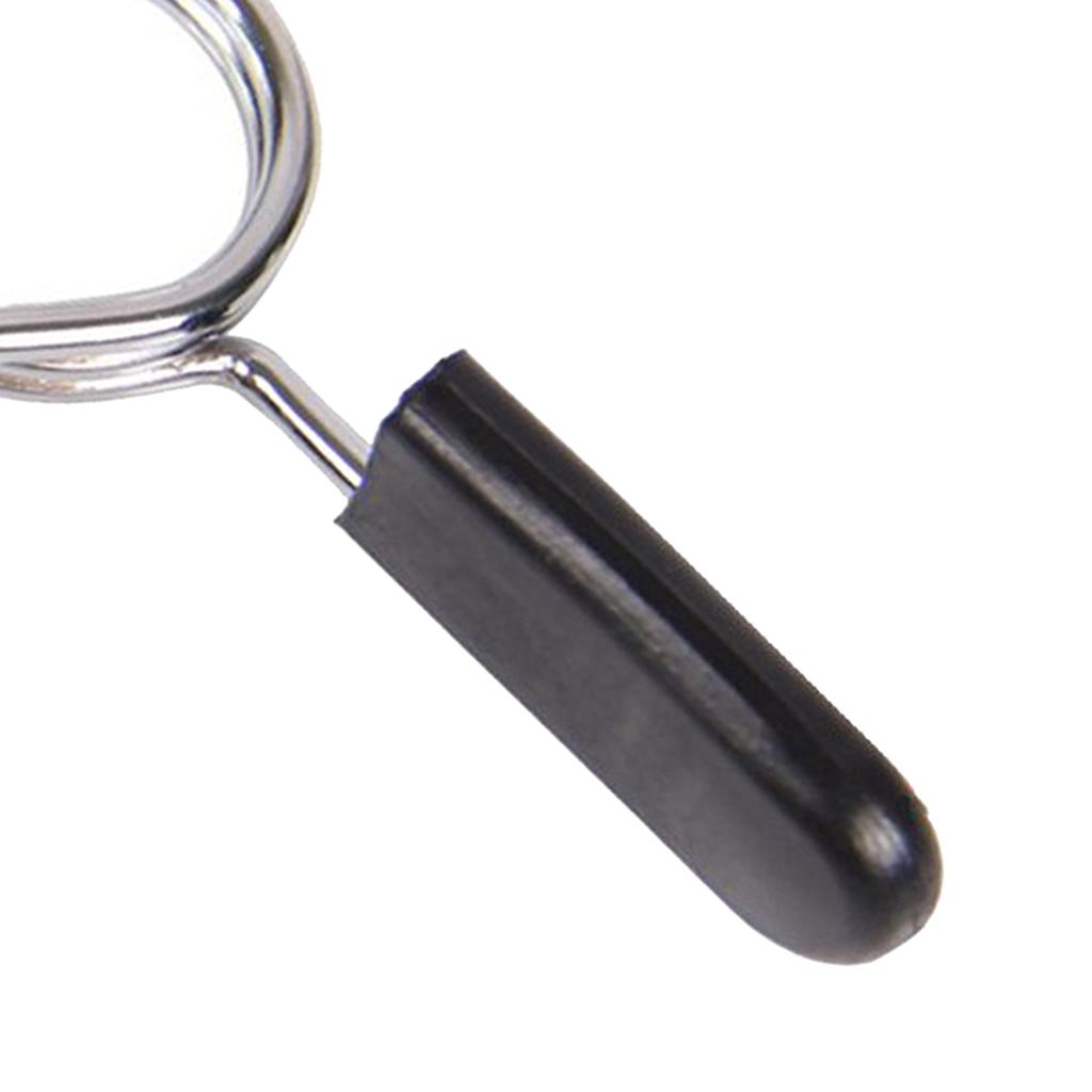 25mm Dumbbell Barbell Spring Clip s Clamps for Weightlifting Strength Training Exercise