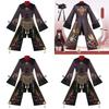 Stylish Genshin Impact Hutao Cosplay Costume Uniform Chinese Style Cutecostume For Halloween Party