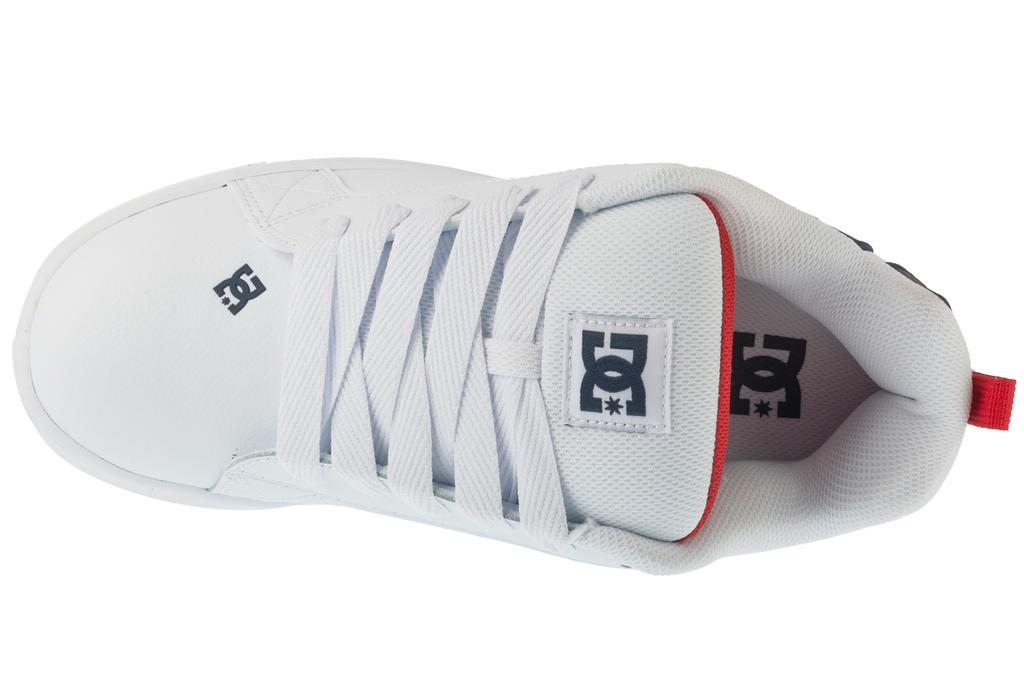 DC Shoes Court Graffik, Mens White Sneakers