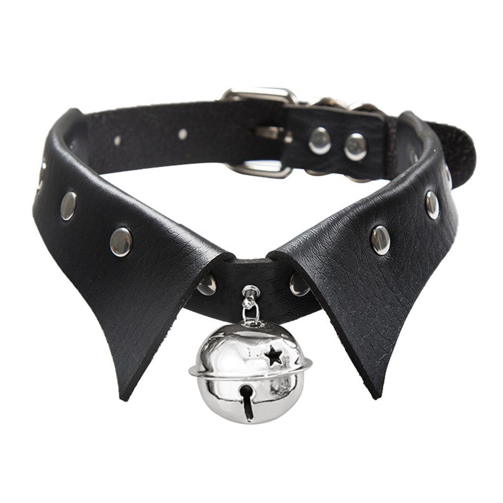 Cosplay Kragen Premium Punk Stil Kragen Glöckchen Halskette Choker Vielseitige Halskette