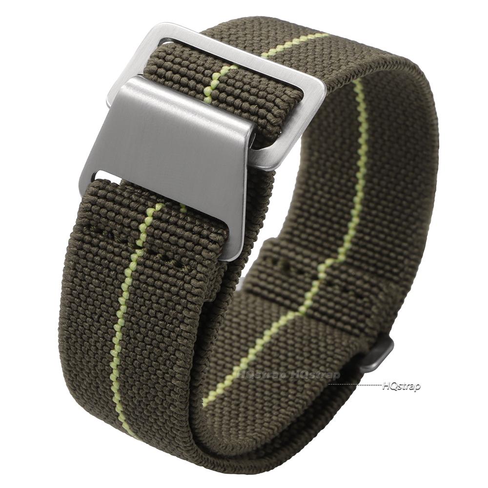 Uniwersalny Nylonowy Pasek do Zegarka Smartwatch Tkaninowa Opaska na Nadgarstek Paracord Elastyczny 20mm 22mm Paski do Zegarków Męski Sportowy Pasek