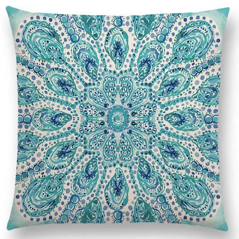 

Горячая Распродажа Наволочка Бохо Стиль Геометрия Радужный Принт Высокое Качество / Наволочка Чехол для Подушки Домашний Декор Декоративный 66x66cm