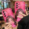 Phone Case: 2D flat, suitable for Samsung Galaxy A34 A35 M05 M06 S20 S22 S21 FE Plus 5G protective case, cute comic girl, perfect Christmas and Hallow
