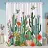 Sunflowers Lavender Shower Curtains Green Plants Popular Flowers Small White Daisy Butterflies Hanging Curtains Bathroom Decor