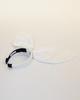 Lovuee Satin Rabbit Hairband White