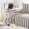 Nordic Sofa Throw Blanket Universal Knitted Sofa Cover with Tassels Ins Style Outdoor Picnic Blankets Tapestry for Bed