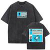 Saldi Estivi Maglietta Grafica Vintage Lavata Band Rock Radiohead Unisex Harajuku T Shirt Y2k Gotica Cotone Magliette Oversize