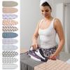 Floral Pattern Ironing Board Cover Thickened Heat-resistant Ironing Board Cloth Elastic Stain Resistant Ironing Heat Shield