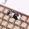 ESC ABS Keycaps Corgis Butt 3D Animal Keycaps for Mechanical Keyboards Enthusiasts
