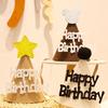 Happy Birthday Hat for Kids & Adults - Photo Prop & Party Decoration