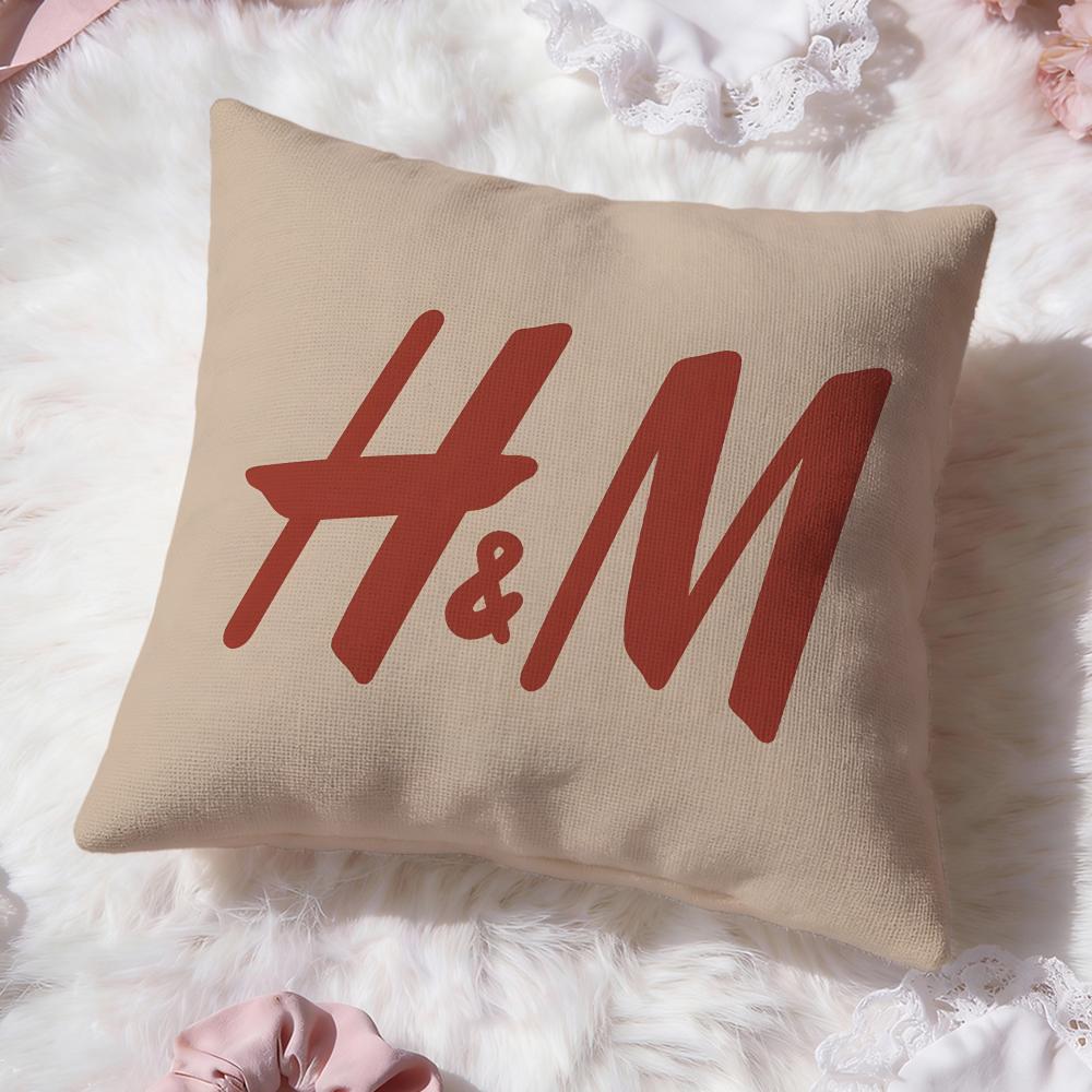 Brand H-H&MS Cushion Cover Premium Comfort Reversible Pillow Cove -Two in One Design for Any Room & Car Interior