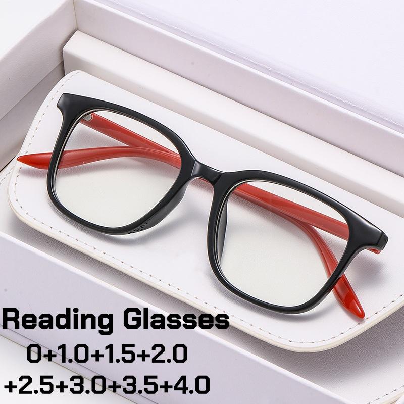 Ultralight New Design Reading Glasses for Men and Women New Stylish Anti Blue Light Presbyopia Glasses Diopter To+4.0