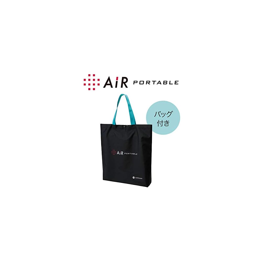 Nishikawa Air Portable Cushion 40x40cm Square Type, Textured Surface, Pressure Distribution,
