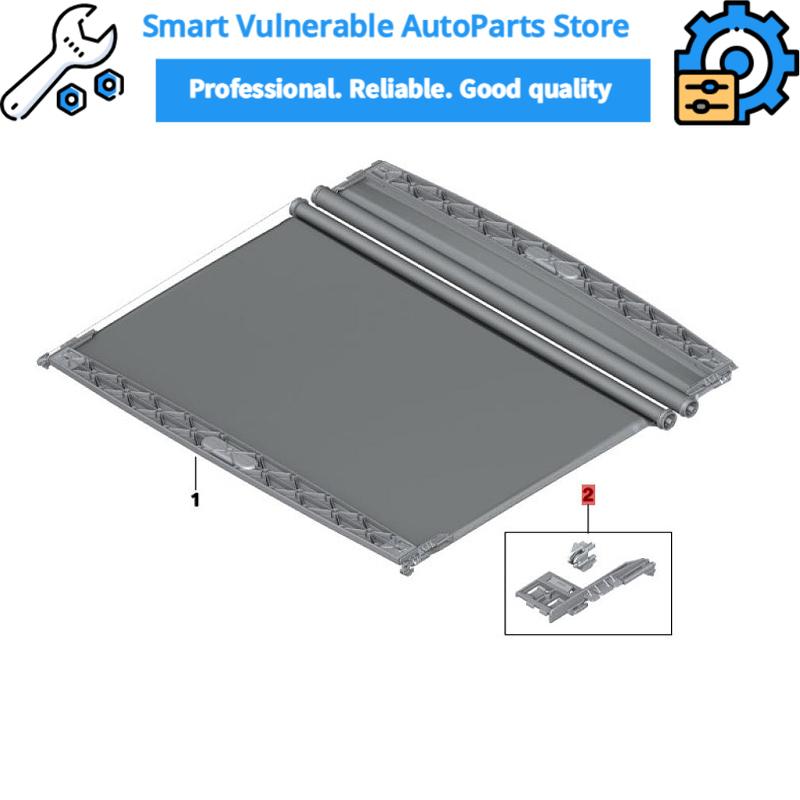 54107379625 Roller Sunblind Repair Kit For Roller Sunbli For BMW MINI 2014-2022 Mini Cooper F55 F56 F60
