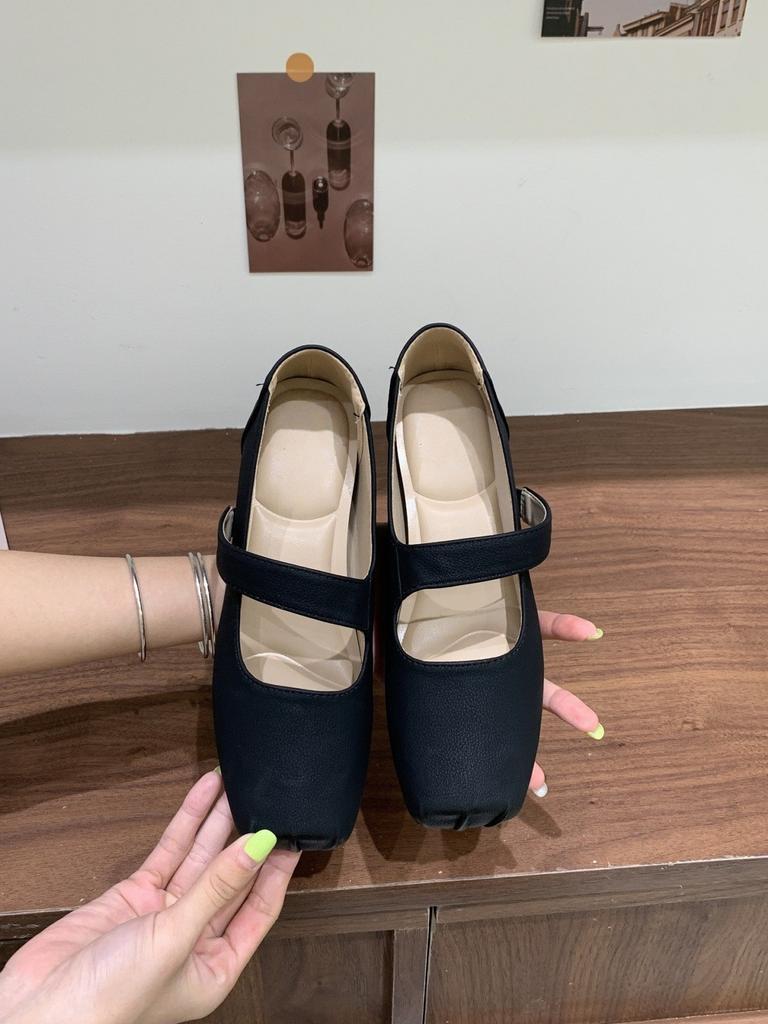 Mori heightening Mary Jane single shoes autumn fairy wind thick soles heightening Birken grandma shoes ladyshoes