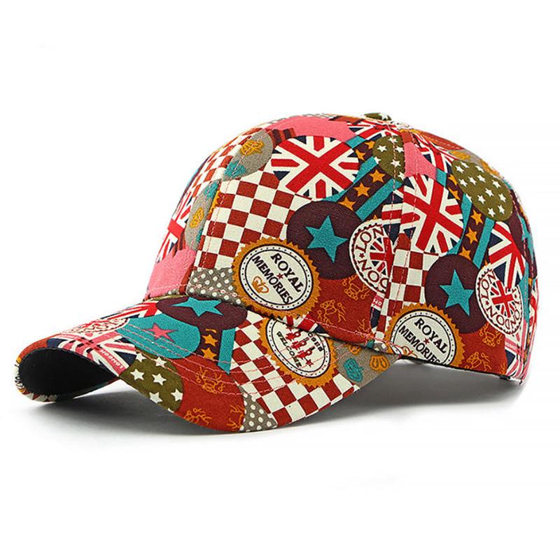 Hip-Hop Trendy Letter Print Graffiti European And American Baseball Cap British Fashion All-Season Sports Sun Hat