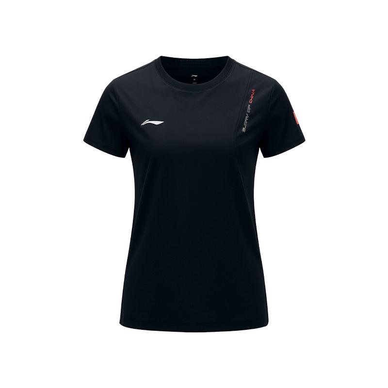 Li Ning T Shirt Women s Deep Blue ATSW072-1 3XL