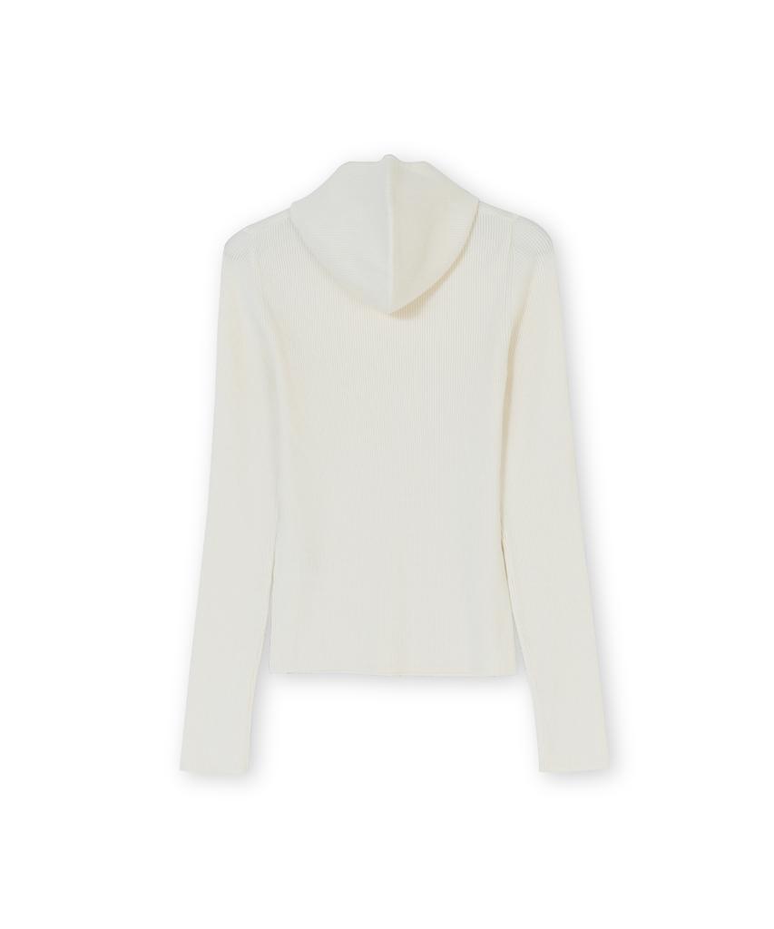 Beulaunyadeu W Hooded Knit, Ivory