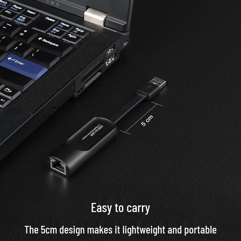 External USB3.0 2.5G Ethernet Adapter, High-Speed 2500Mbps Wired Network Card To RJ45