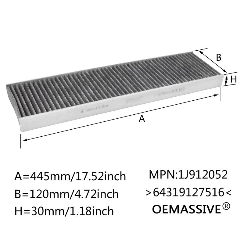 Car Pollen Cabin A/C Air Filter For BMW MINI R55 R56 R57 R58 R59 R60 R61 Clubman Countryman Coupe Paceman Roadster Convertible