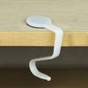 5 Pcs Table Hooks Firm Support Hook Up Lightweight Excellent No Mark Sticker Needed Household Products