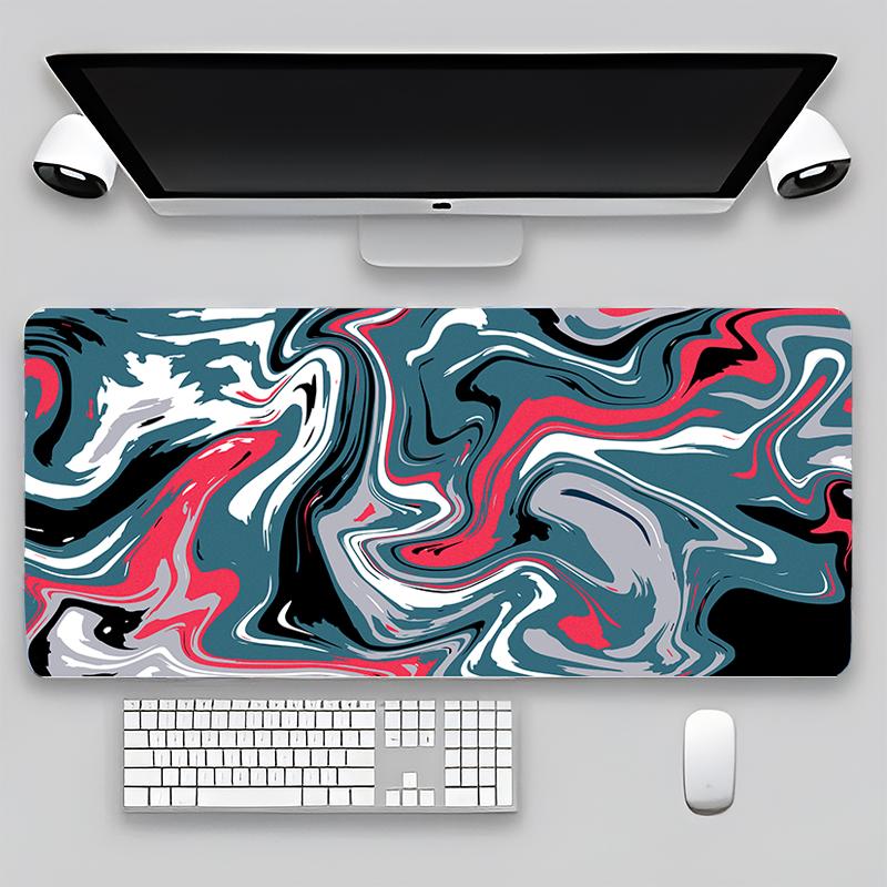 Terrain Map Contours Keyboard Gamer Carpet Rubber Mat Full Gamer Pc Keyboard Mouse Gamer Table Gaming Pc 90x40cm