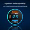 160W Multi-Port Car Charger with PD & Flash Charge, Digital Display, Metal Body - Compatible with Apple & Huawei