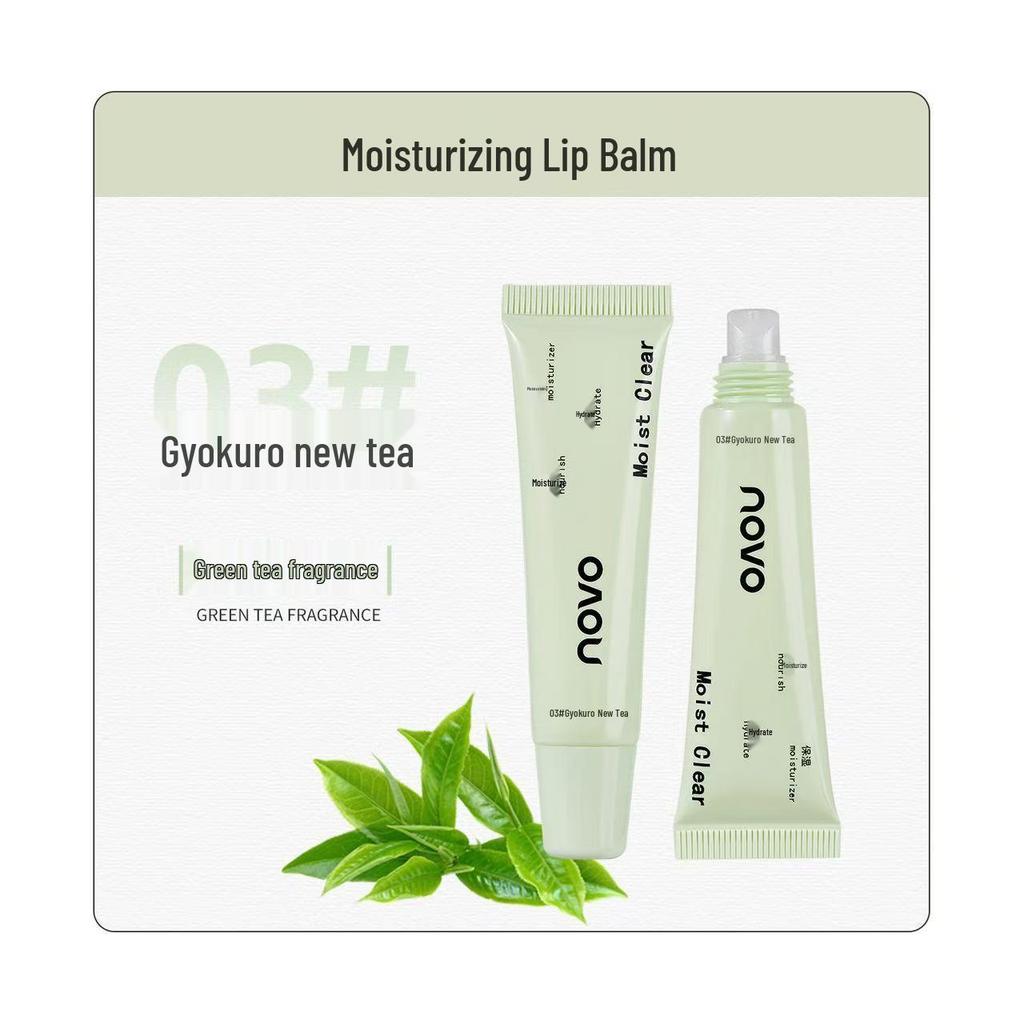 NOVO9263 Lip Balm: Moisturizes, Reduces Lip Lines, Prevents Dryness, Brightens Color, Hydrates. Perfect for Students.