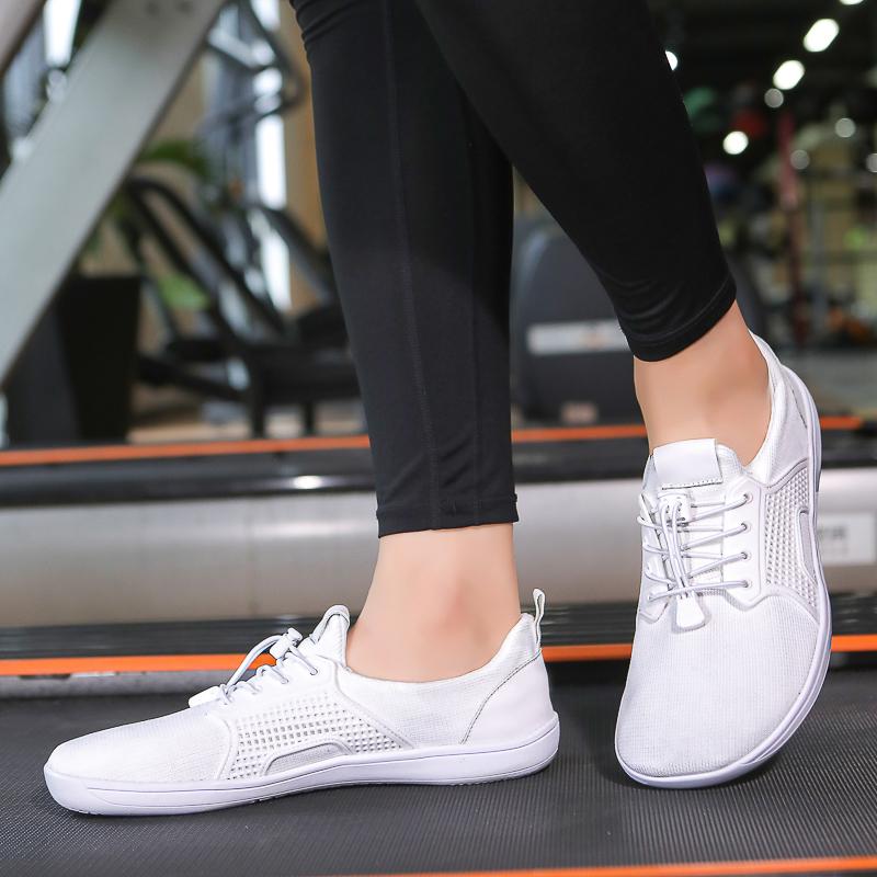 Herren Weiß Barfuß Lässige Ballerinas Weite Handfläche Damen Rosa Fahrschuhe Weite Spitze Khaki Walking Schuhe Yoga Fitnessschuhe Übergröße