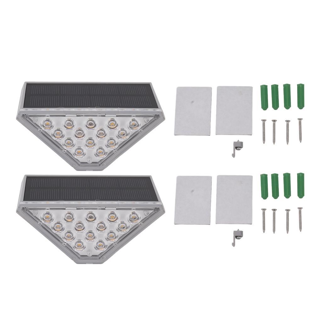 Solar Powered Stair Light Decoration IP68 Waterproof Solar Step Light for Outdoor Terrace