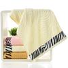 1 Pcs Bamboo Fiber Towel Set with Embroidered Bamboo Pattern, Quick-Dry and Super Soft, Ideal for Home Bathroom Use, Contemporary Style, Space Theme