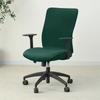 1PC Velvet Computer Office Chair Cover Solid Color Stretch Armchair Slipcover Anti-dirty Rotating Gaming Desk Seat Chair Covers